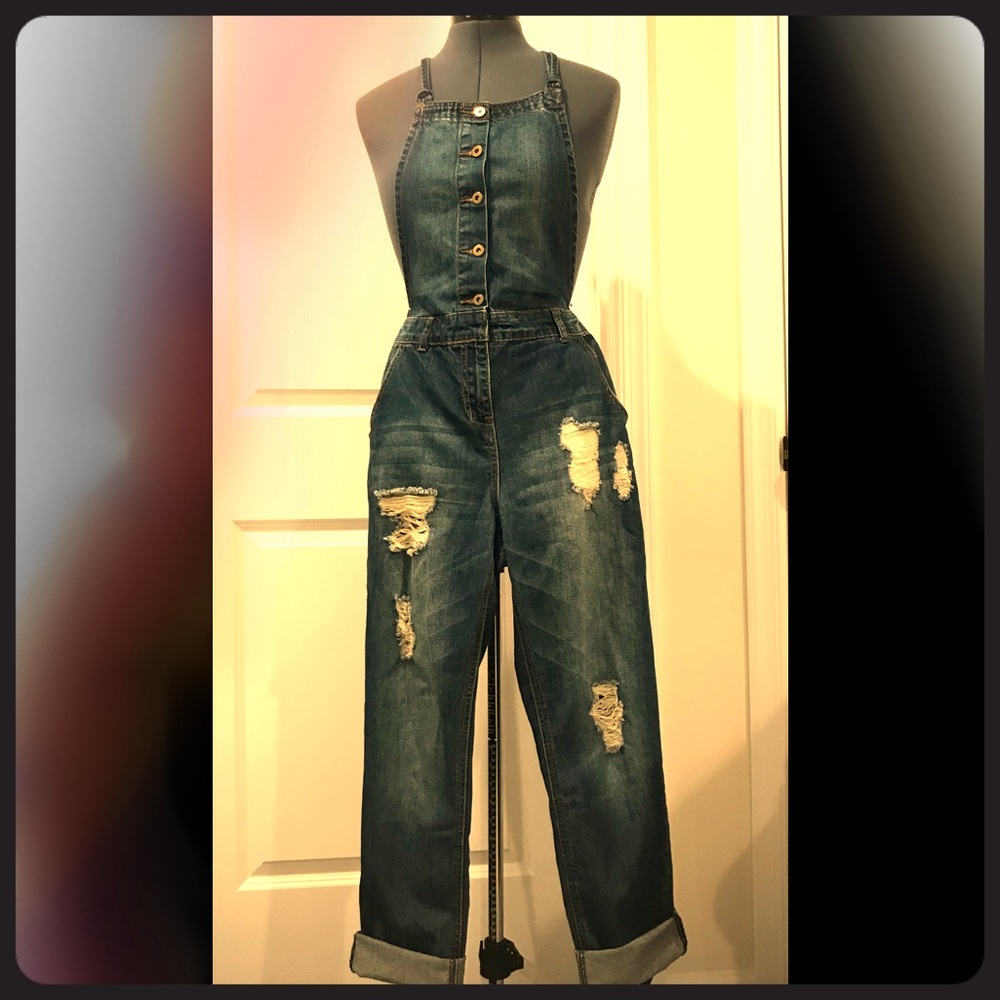 Forever 21 jean overall